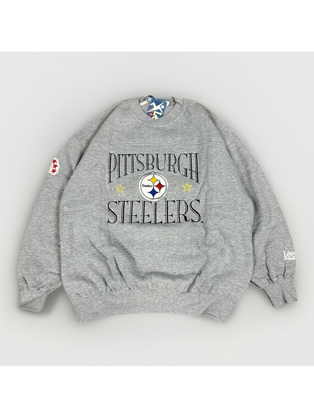 Vintage Pittsburgh Steelers Lee Sport Sweatshirt Mens XL NFL Nutmeg Mills NWT